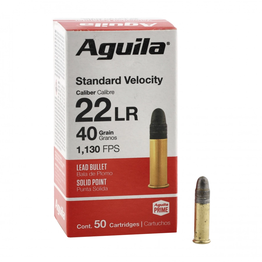Amunicja Aguila kal. 22 LR Super Extra Std 2,59 g/40 gr 1/6