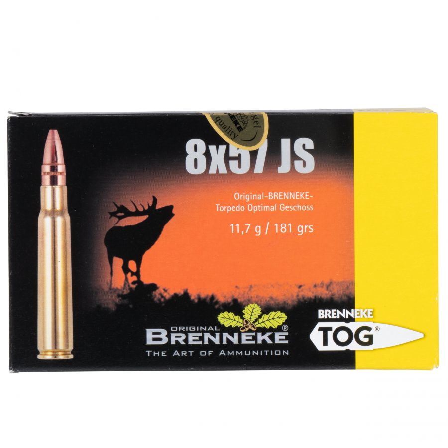 Amunicja Brenneke kal. 8x57 JS TOG 11,7 g 3/3