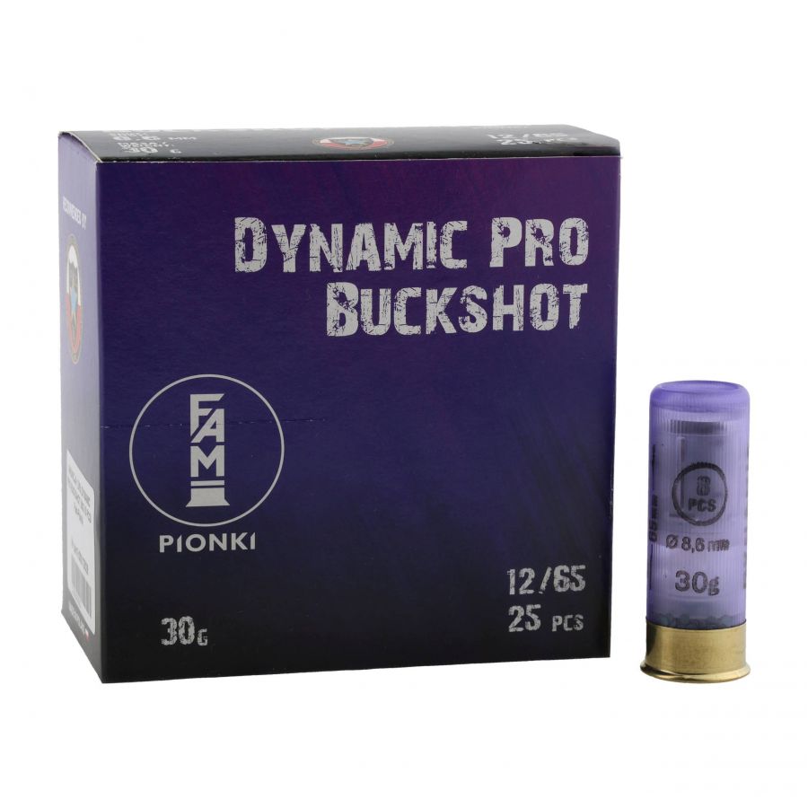 Amunicja FAM Pionki 12/65 Dynamic Pro Buckshot 30g 1/4