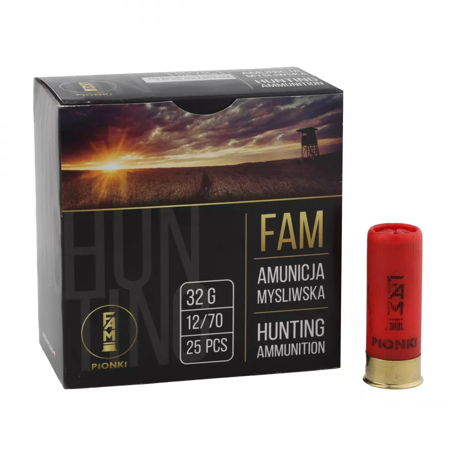 Amunicja FAM Pionki 12/70 GW 32g 1-3,75mm 1/4