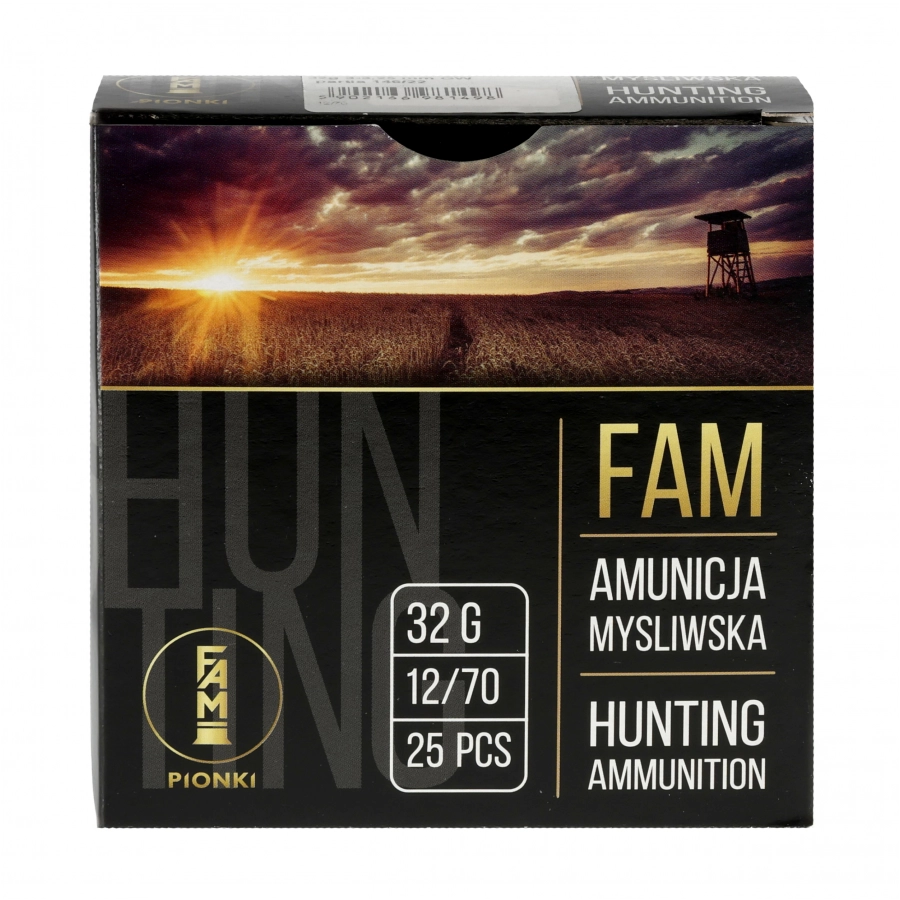 Amunicja FAM Pionki 12/70 GW 32g 3-3,25mm 4/4