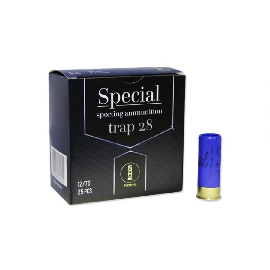 Amunicja FAM Pionki 12/70 TRAP specjal 28g 7,5-2,40mm
 1/1