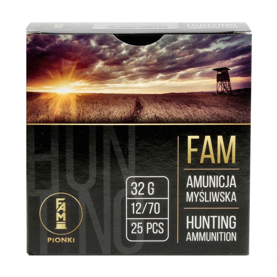 Amunicja FAM Pionki 12/70 ZAT 32g 3-3,25 mm 4/4