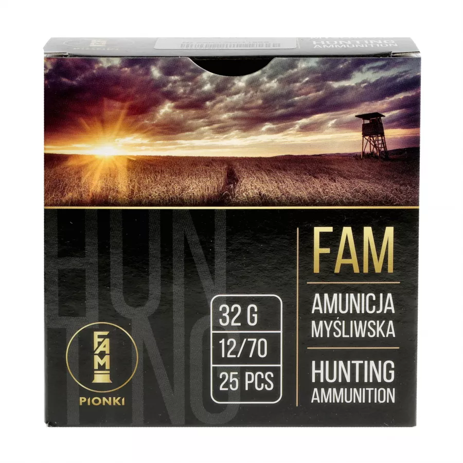 Amunicja FAM Pionki 12/70 ZAT 32g 3-3,25 mm 4/4