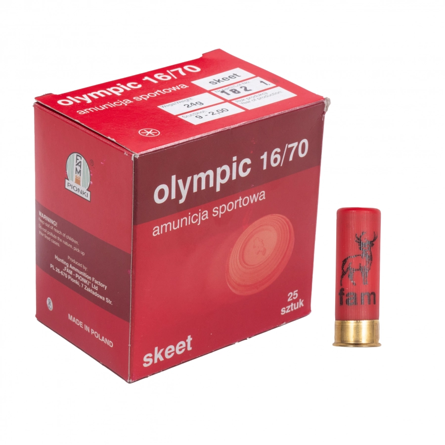 Amunicja FAM Pionki 16/70 Skeet 24g 1/2