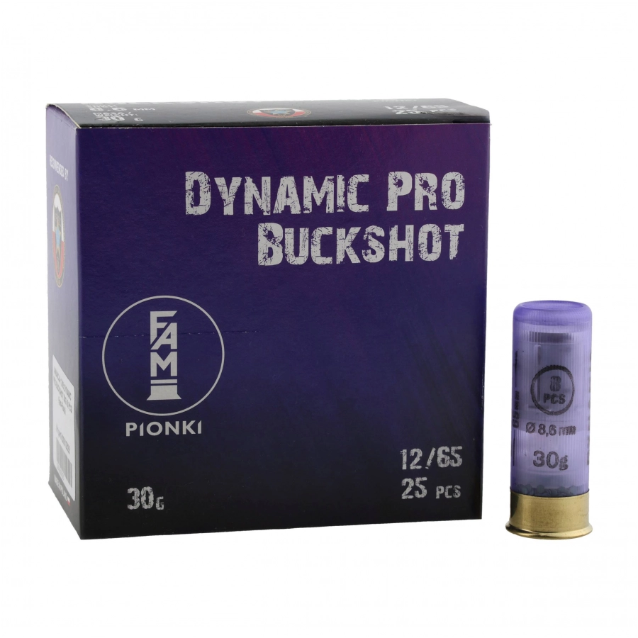 Amunicja FAM Pionki kal. 12/65 Dynamic Pro Buckshot 30g 1/4