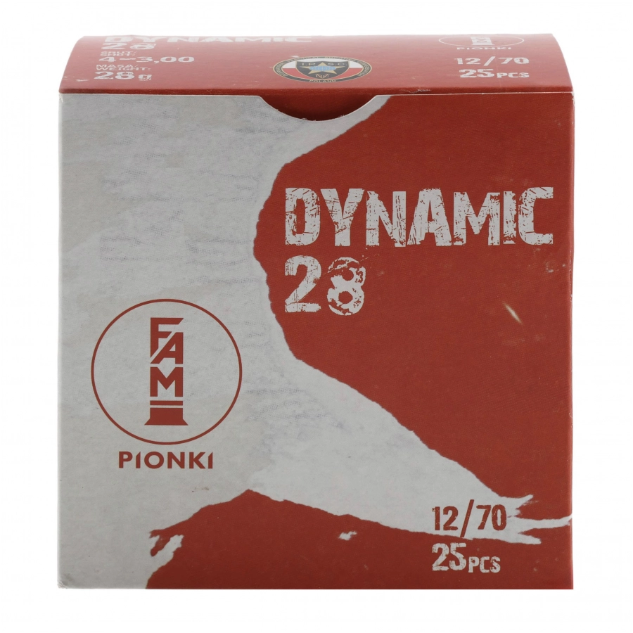 Amunicja FAM Pionki kal. 12/70 Dynamic 28g 4-3,00mm 4/4