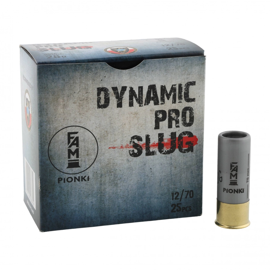 Amunicja FAM Pionki kal. 12/70 Dynamic PRO SLUG 1/4