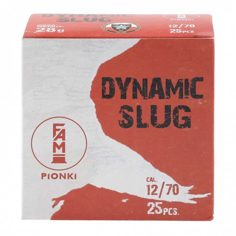 Amunicja FAM Pionki kal. 12/70 Dynamic SLUG 4/4