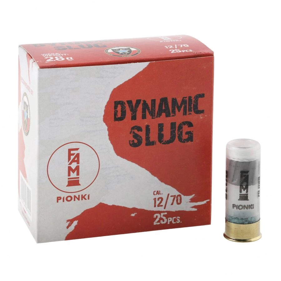 Amunicja FAM Pionki kal. 12/70 Dynamic SLUG 1/4