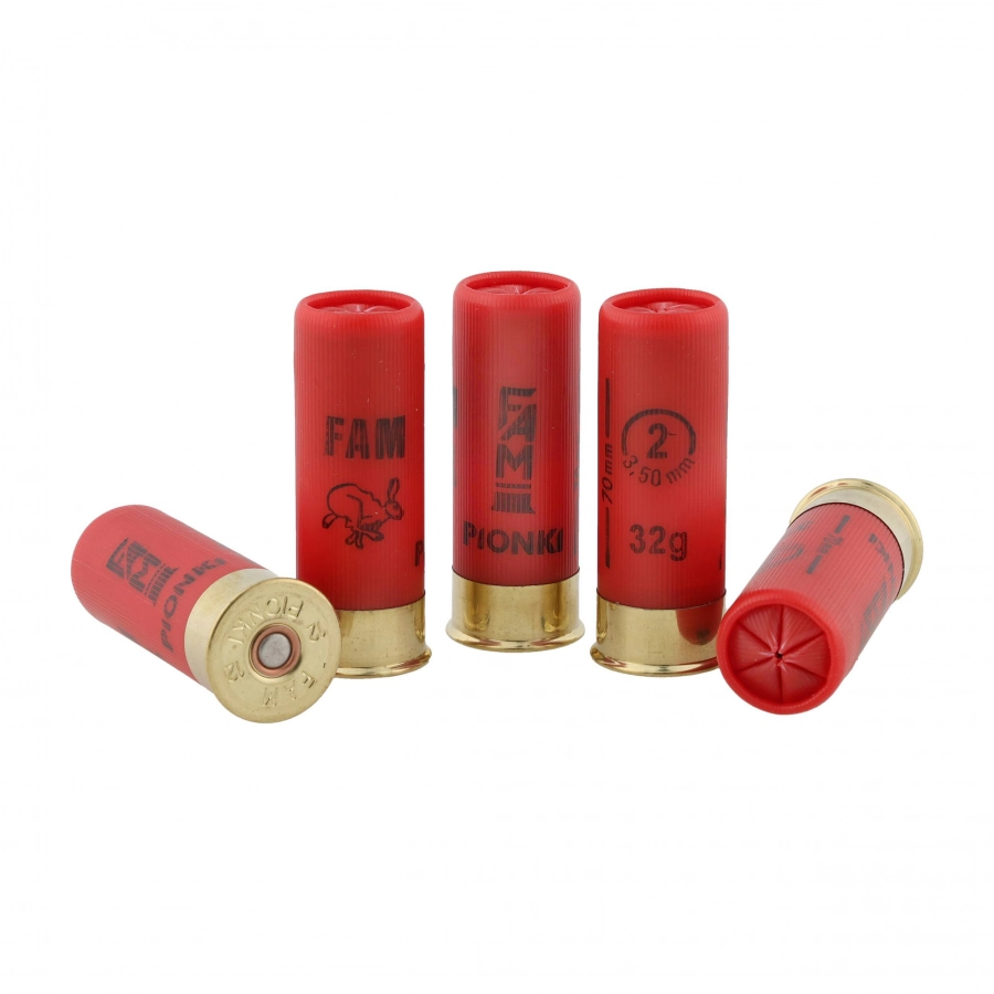 Amunicja FAM Pionki kal. 12/70 GW 32g 2-3,50 mm 3/4