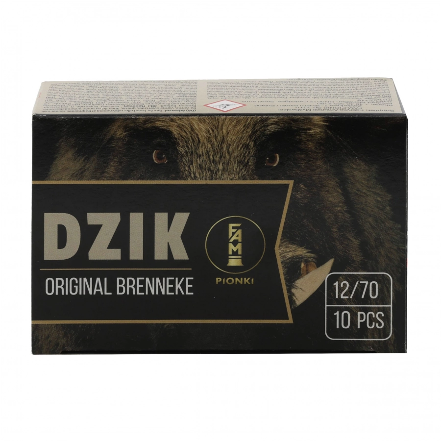 Amunicja FAM Pionki kal. 12/70 KULA DZIK 4/4