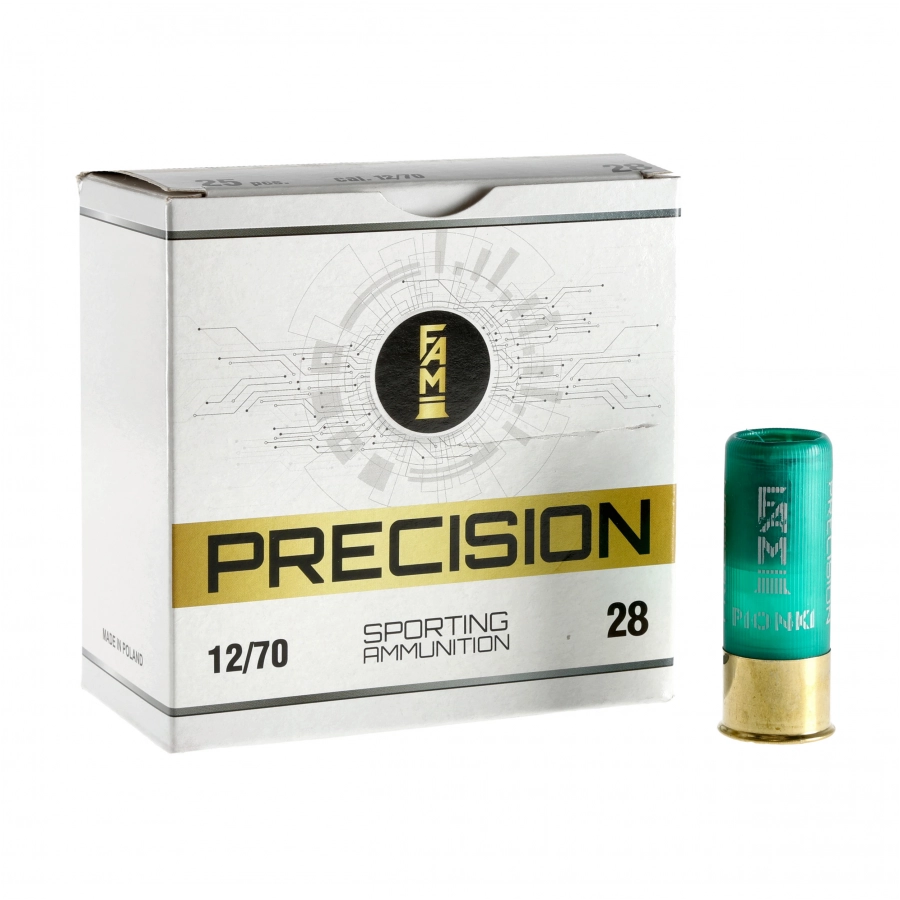 Amunicja FAM Pionki kal. 12/70 Precision 28g 7,5-2,40 mm 1/4