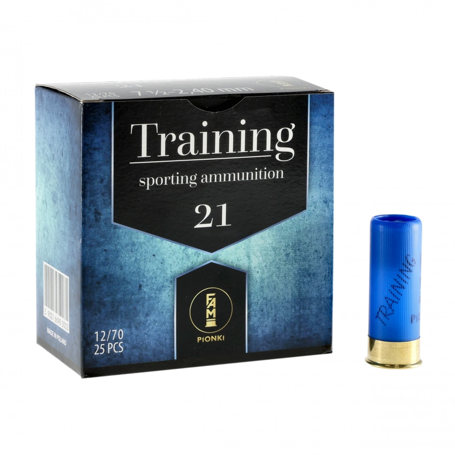 Amunicja FAM Pionki kal. 12/70 Trap Trening 21g 7,5-2,4mm 1/4
