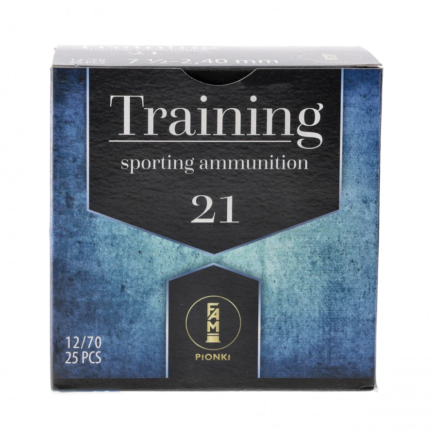 Amunicja FAM Pionki kal. 12/70 Trap Trening 21g 7,5-2,4mm 4/4