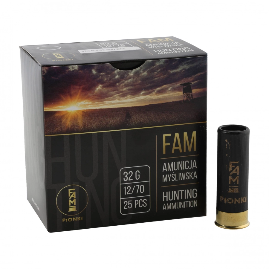 Amunicja FAM Pionki kal. 12/70 ZAT 32g 6-2,50mm 1/4