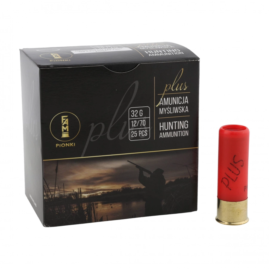 Amunicja FAM Pionki kal. 12/70 ZAT 32g PLUS 3-3,25mm 1/4