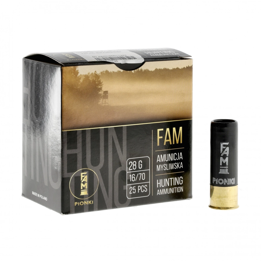 Amunicja FAM Pionki kal. 16/70 GW 28g 4-3,25mm 1/4
