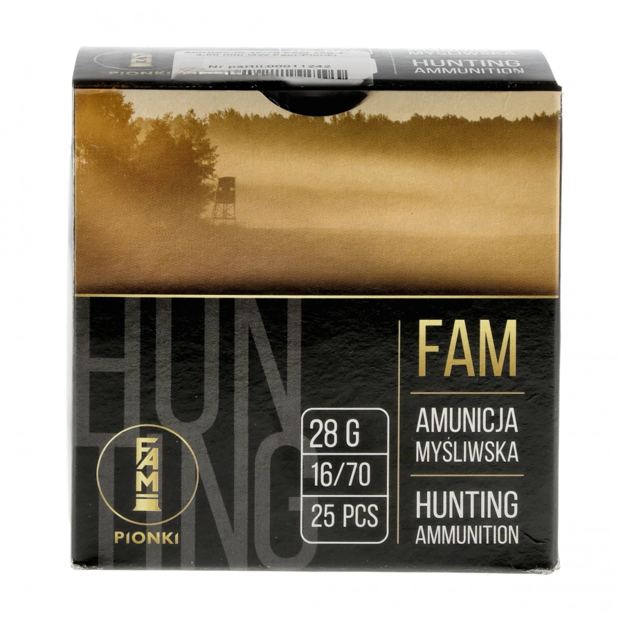 Amunicja FAM Pionki kal. 16/70 GW 28g 4-3,25mm 4/4