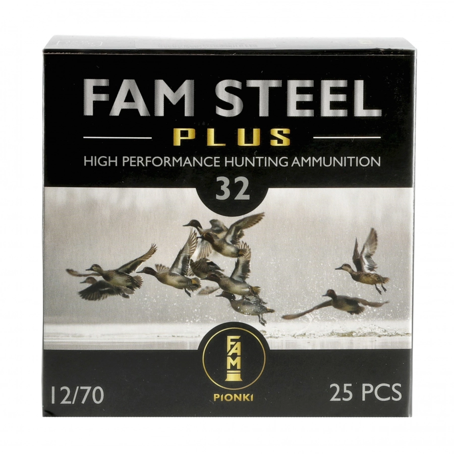 Amunicja FAM Pionki Steel Plus kal. 12/70 32g 4-3,30 mm 4/4