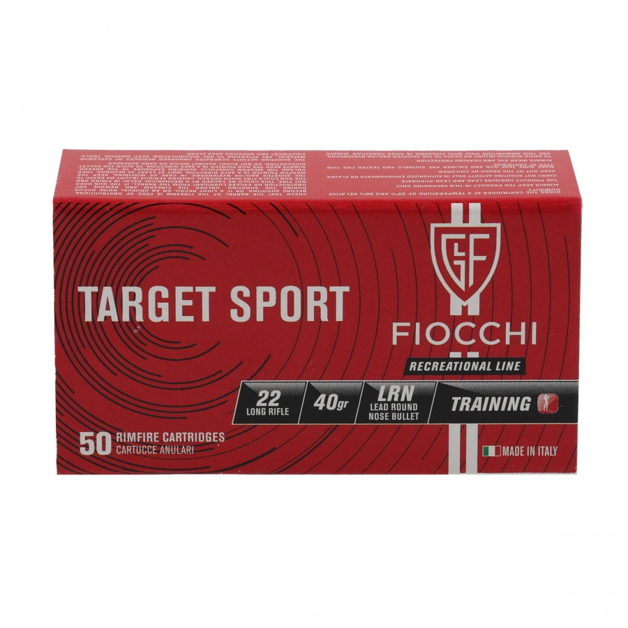 Amunicja FIOCCHI .22LR TARGET SPORT LRN 2,59g/40gr 4/4