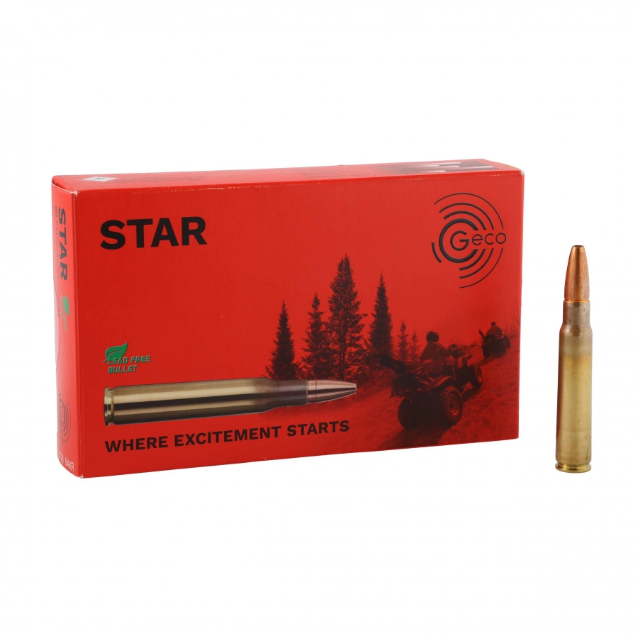 Amunicja GECO kal. 8x57 JS Star 10,4 g 1/4