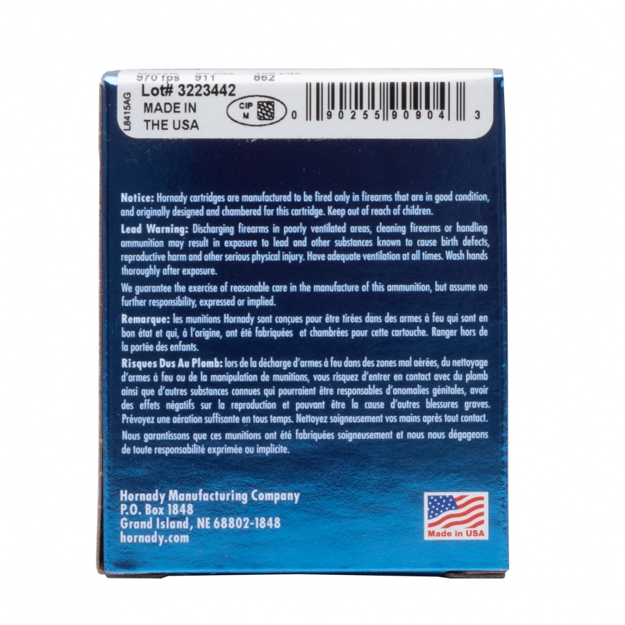 Amunicja Hornady kal. 45 ACP 185gr XTP 3/3