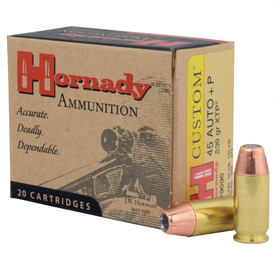 Amunicja Hornady kal.45 Auto + P 220gr XTP 1/1
