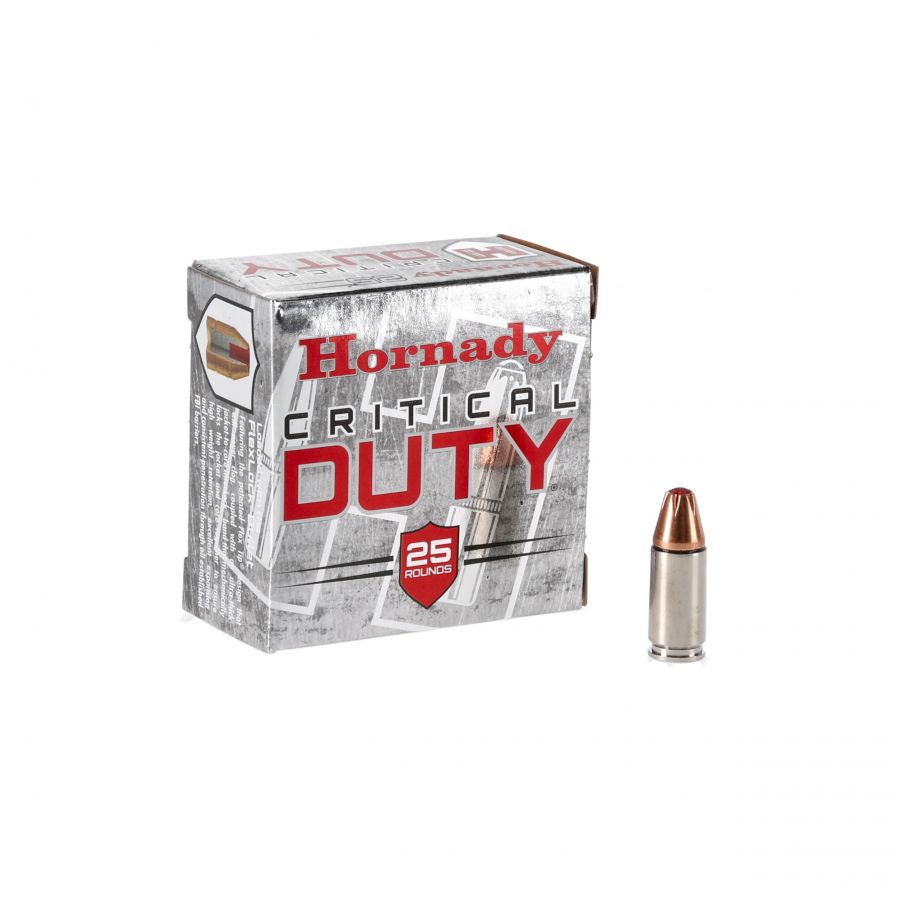 Amunicja Hornady kal. 9mm Critical Duty 135gr 1/4