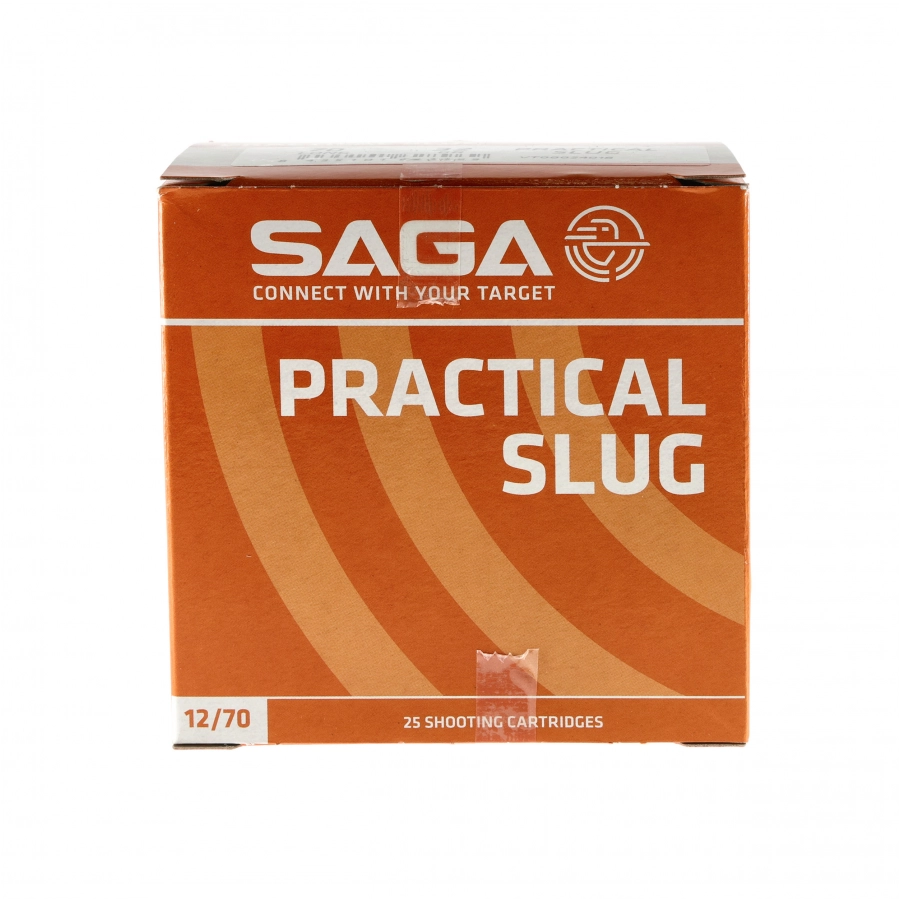 Amunicja kulowa SAGA kal. 12/70 Practical Slug 32gr 4/4
