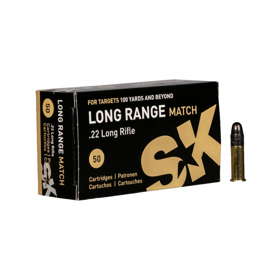 Amunicja Lapua kal. 22 LR SK Long Range Match 2,59 g 1/3