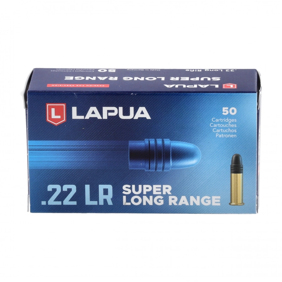 Amunicja Lapua kal. 22 LR Super Long Range 2,59/40gr 4/4