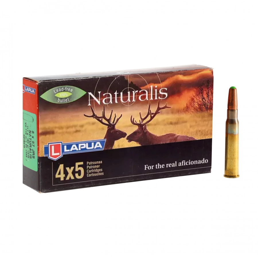 Amunicja LAPUA kal. 8x57 JRS Naturalis 11,7 g 180g 1/4