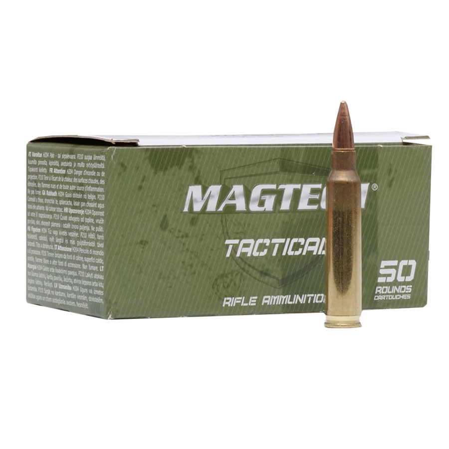 Amunicja Magtech kal. 223 Rem FMJ Tactical 55gr/3,56g (50szt) 1/3