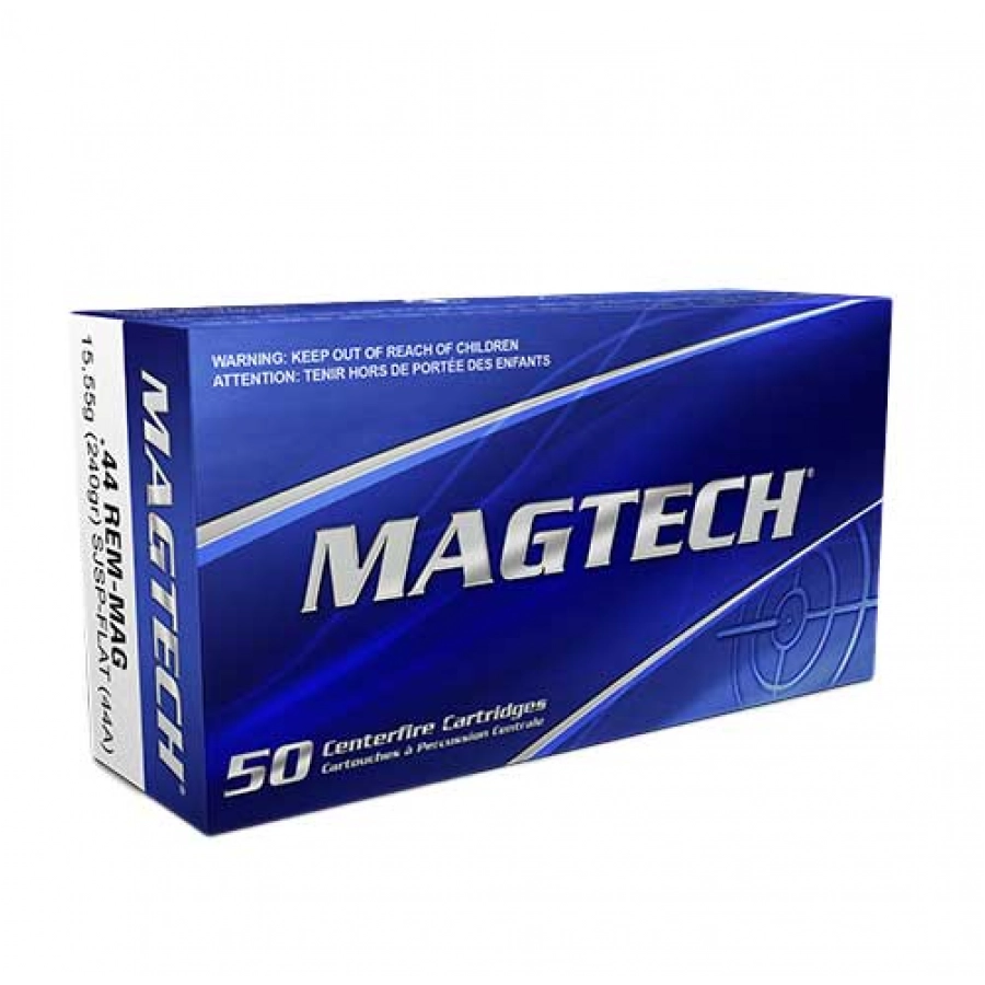 Amunicja Magtech kal. 44 Magnum SJSP 240 gr 1/3