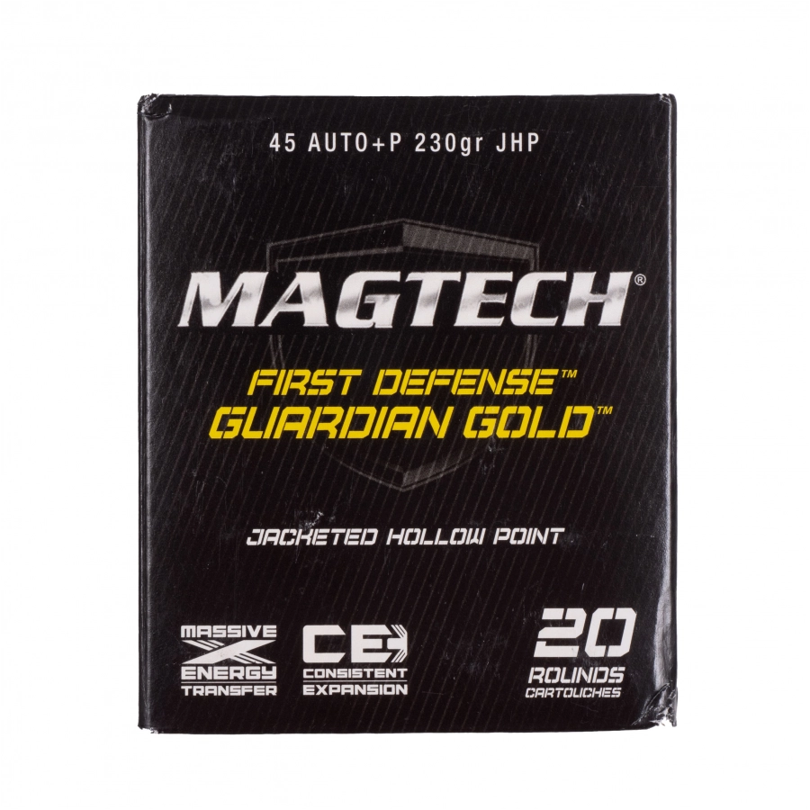 Amunicja Magtech kal. 45 ACP +P JHP 230 gr Guardian Gold 2/2