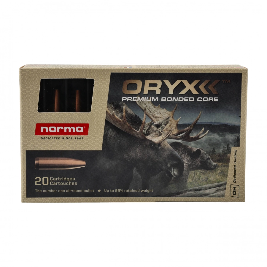 Amunicja Norma kal. 8X57 JS ORYX 12,7g/196 grs 4/4