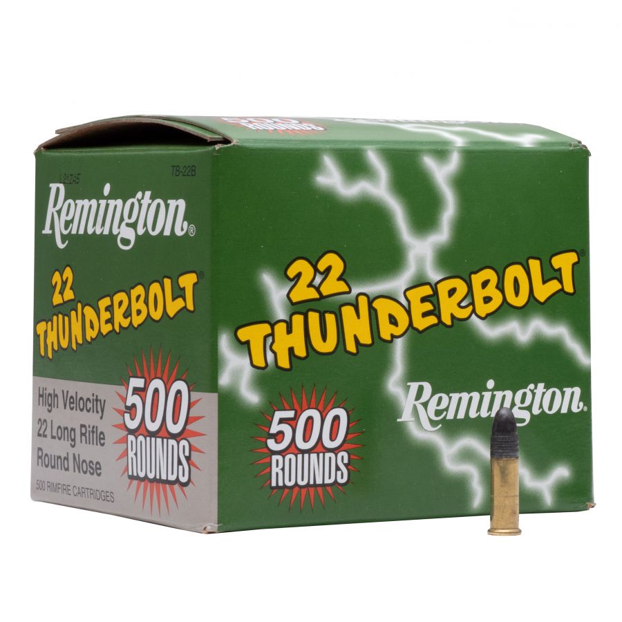 Amunicja Remington kal .22 LR High Speed Thunderbolt (500szt)
 1/4