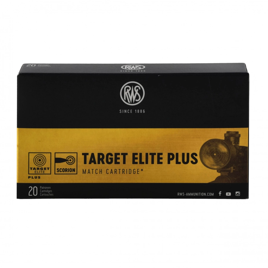 Amunicja RWS kal. .223 Rem Target Elite 5,0g/77gr 4/4