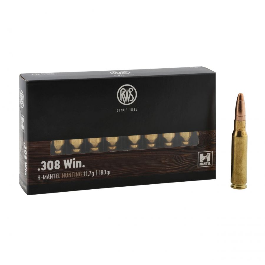 Amunicja RWS kal. .308 WIN HMK 11,7 g 1/4