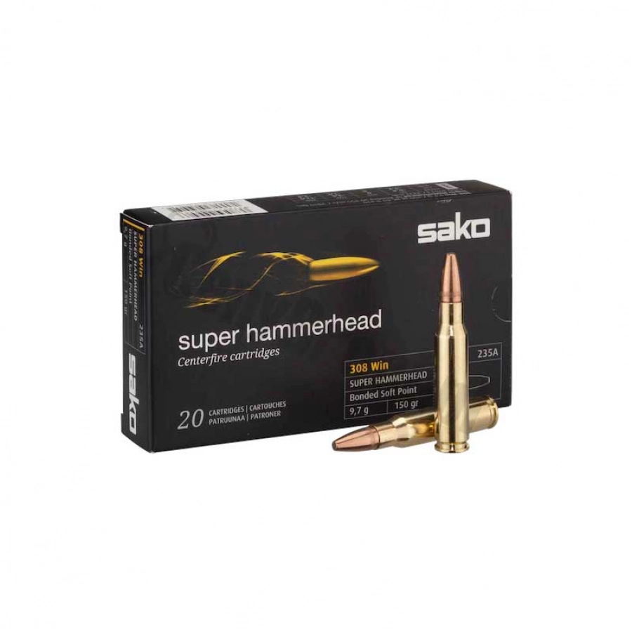 Amunicja SAKO Super Hammerhead kal. 308 Win 9,7 g 1/1