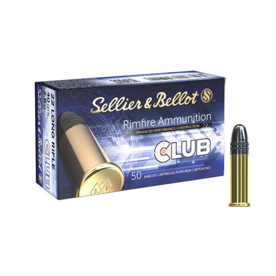 Amunicja Sellier&Bellot 22 LR CLUB LRN 1/2