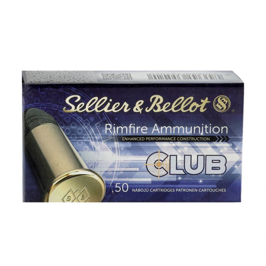 Amunicja Sellier&Bellot 22 LR CLUB LRN 4/4