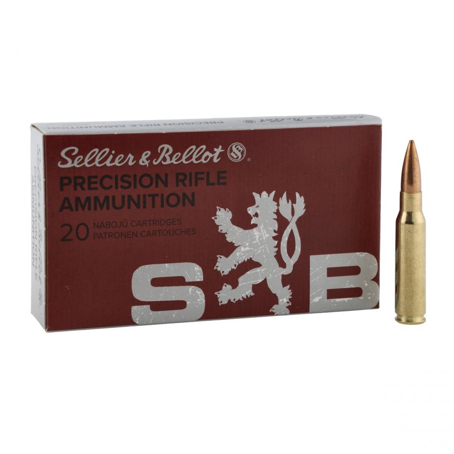 Amunicja Sellier&Bellot 308Win 12,30g/190gr HPBT Match 1/4