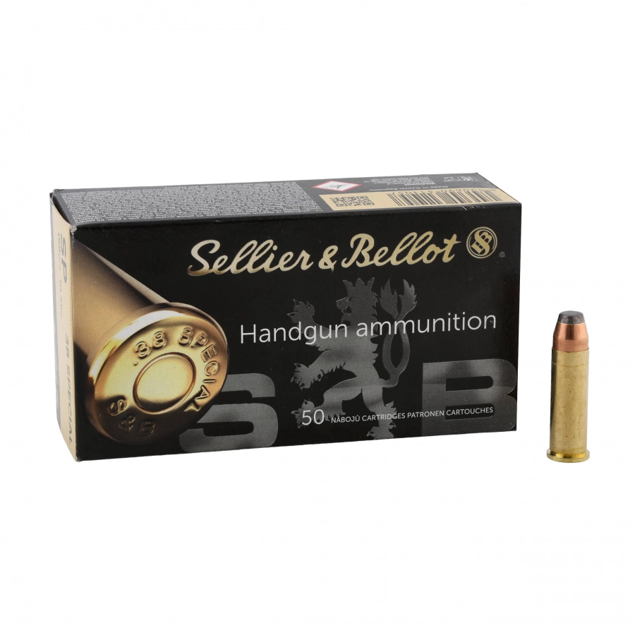 Amunicja Sellier&Bellot .38 SP 10,25g/158grs 1/4