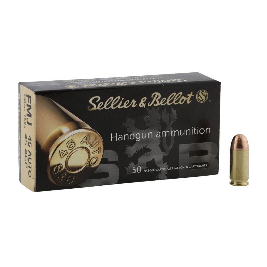 Amunicja Sellier&Bellot .45 AUTO/ACP 14,9g/230grs 1/4