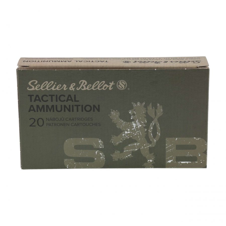 Amunicja Sellier&Bellot 6,5 Creedmoor FMJ-BT Tactical 9,1g/140gr 2/4