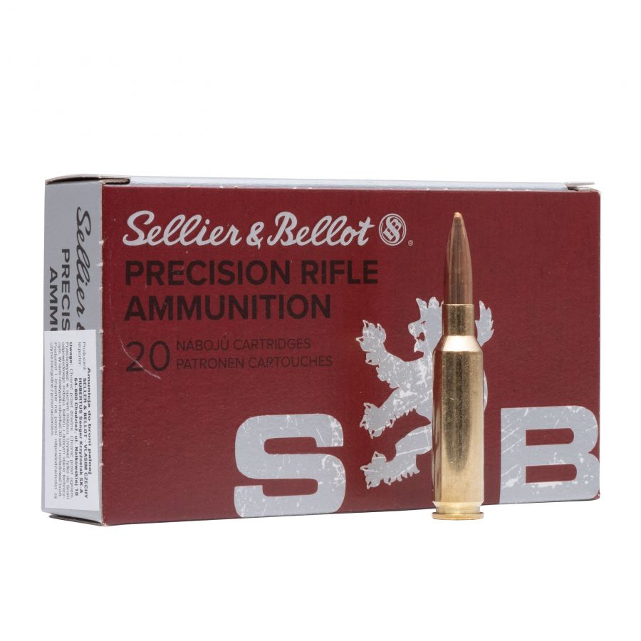 Amunicja Sellier&Bellot 6,5 Creedmoor HPBT Match 9,2g/142gr 1/3