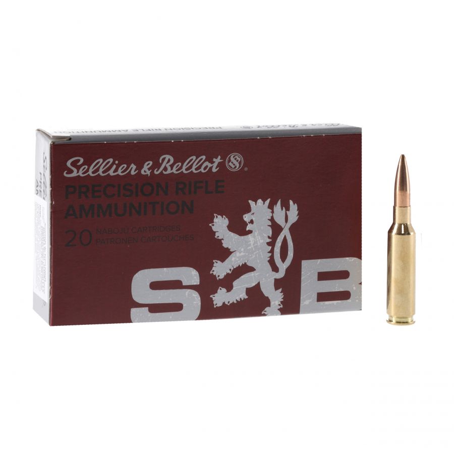 Amunicja Sellier&Bellot 6,5 Creedmoor HPBT Match 9,2g/142gr 1/4