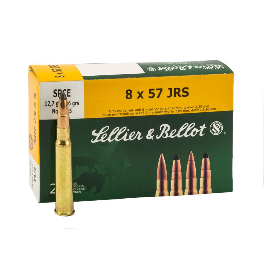 Amunicja Sellier&Bellot 8x57 JRS 12,7g/196grs SPCE 1/1